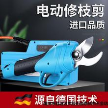 树电动剪刀剪果树充电式剪枝修剪专用强剪子力枝机进口锂LNE电修