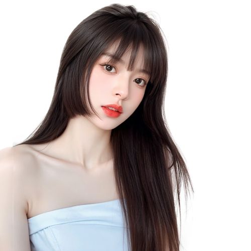 不用戴发网假发女片头顶增发量自然无痕仿全真发公主切.假发全头