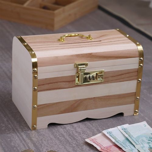 密码存钱罐2023新款p储钱储蓄罐儿童保险箱盒小学生男女孩可存可