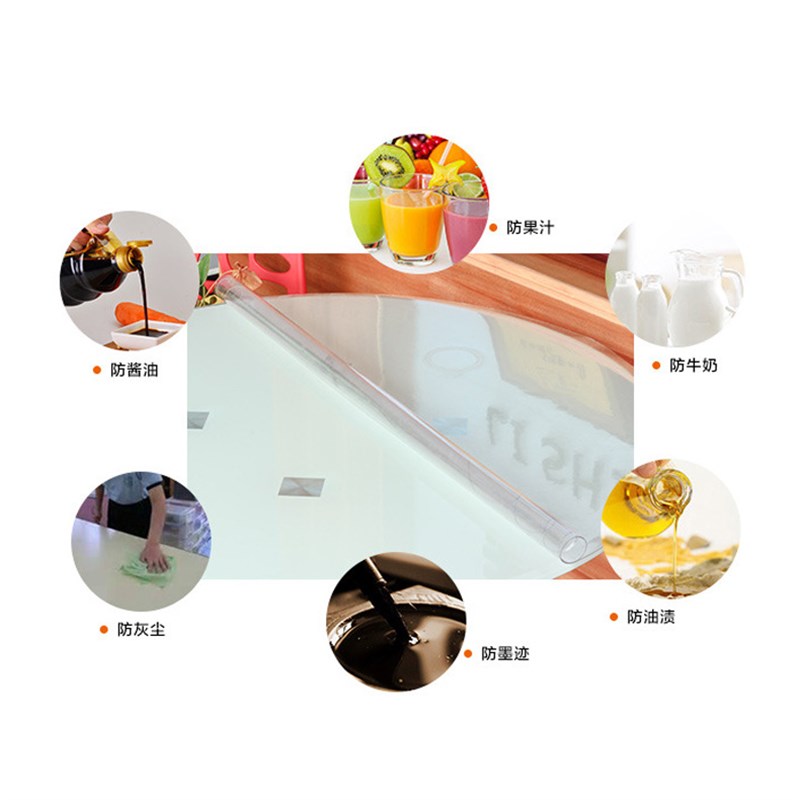 幼儿园塑料垫子透明m桌垫学生桌布40*60电视柜桌布防水防油正方形