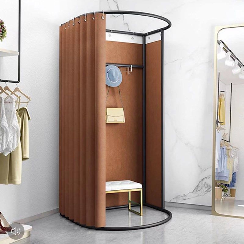 服装店展示架落地试衣间临时活动换衣F间轨道商场简易可移动更衣,商业/办公家具,服装展示架,淘宝优惠券,粉丝福利购,淘宝优惠卷