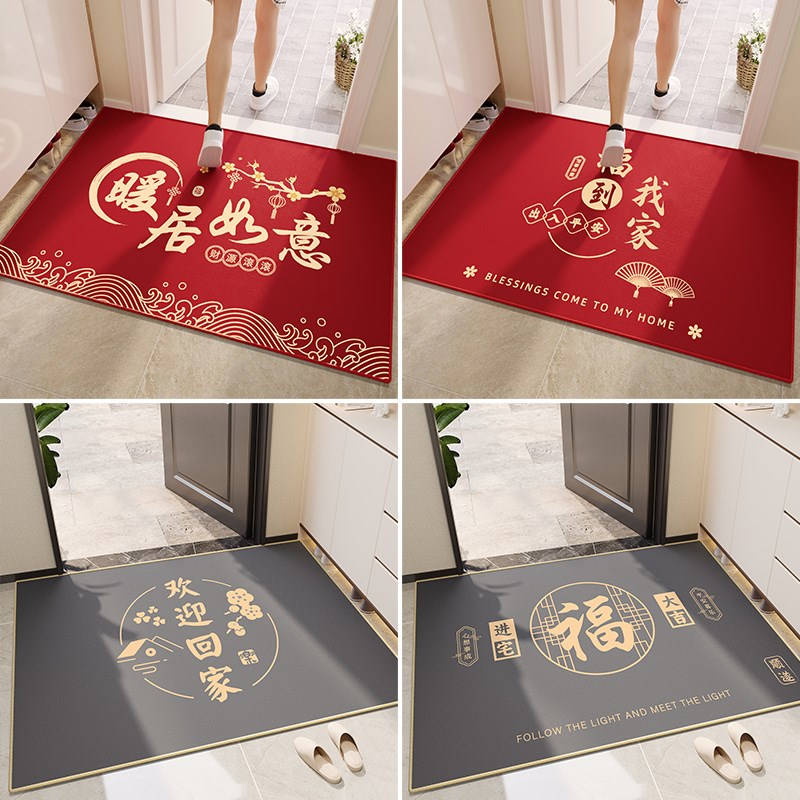 入户地垫进门大门口耐脏免洗脚垫门外E2024新款玄关门垫可裁剪地