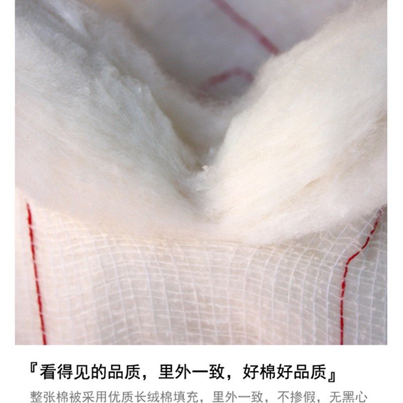 新疆棉花被芯长绒棉被q子冬被纯棉花棉絮床垫垫被褥子手工棉被定,床上用品,棉花被,淘宝优惠券,粉丝福利购,淘宝优惠卷