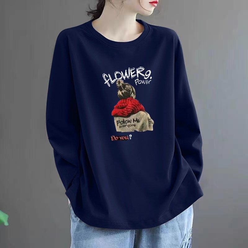 胖MM特大码300斤纯棉超漂亮打底衫C2024秋冬遮肉款内搭长袖t恤女,女装/女士精品,大码内搭,淘宝优惠券,粉丝福利购,淘宝优惠卷