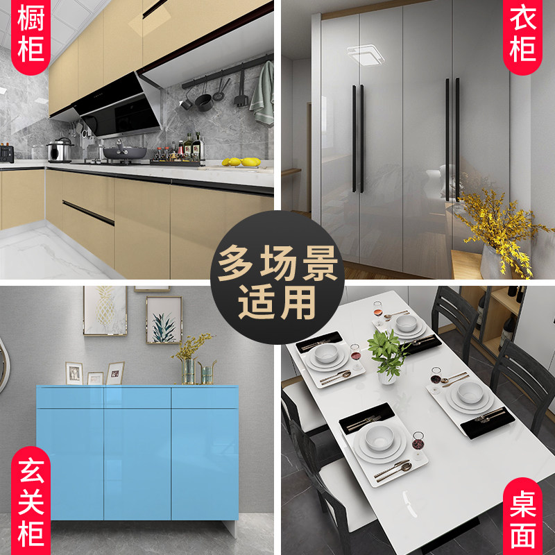 橱柜贴纸翻新专用厨房o防水防油防潮柜子柜门抽屉衣柜家具改色贴
