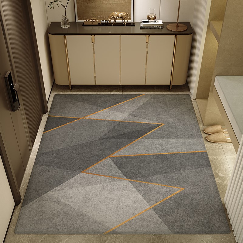轻奢入户门地垫可l裁剪客厅门口垫子地毯门垫进门耐脏家用玄关脚
