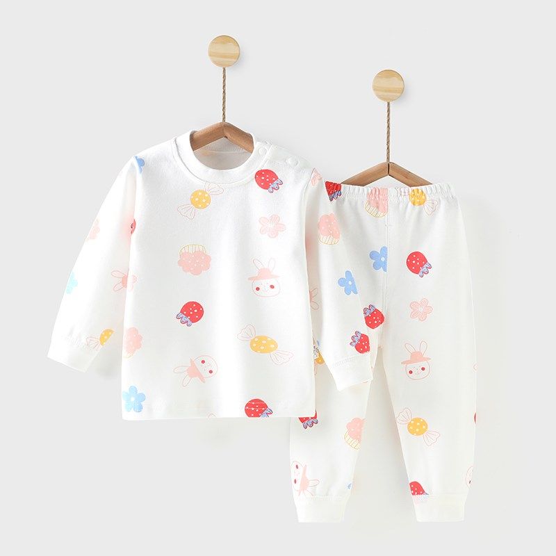 婴儿秋衣秋裤套装纯棉儿童保x暖内衣套装女童睡衣宝宝家居服春秋,童装/婴儿装/亲子装,内衣套装,淘宝优惠券,粉丝福利购,淘宝优惠卷
