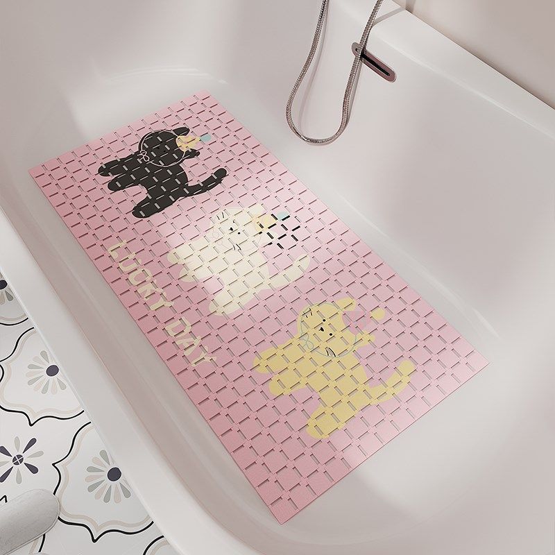 PVC浴缸吸盘垫卡通卫生间地垫淋浴防摔J免洗儿童孕妇洗澡防滑脚垫,居家布艺,家用脚垫,淘宝优惠券,粉丝福利购,淘宝优惠卷