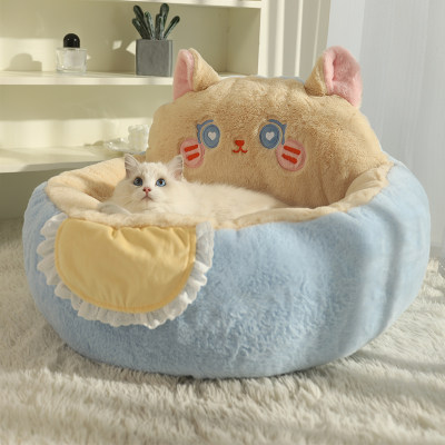 猫窝冬季保暖狗窝小型犬四季通用睡D觉可爱秋冬宠物猫床沙发猫垫