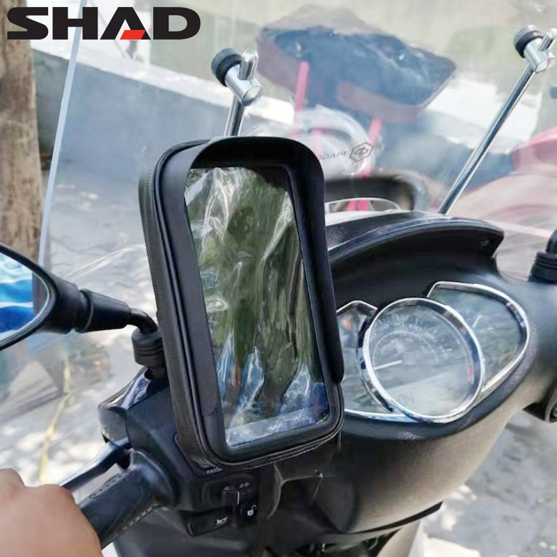 SHAD夏德摩托车手机支架导航支架防水减震防抖摩旅机车骑士装备