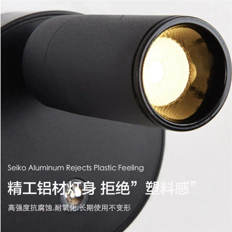 厨房补充照明灯磁吸免接线壁灯床头小夜灯充电款壁灯玄关照明射灯