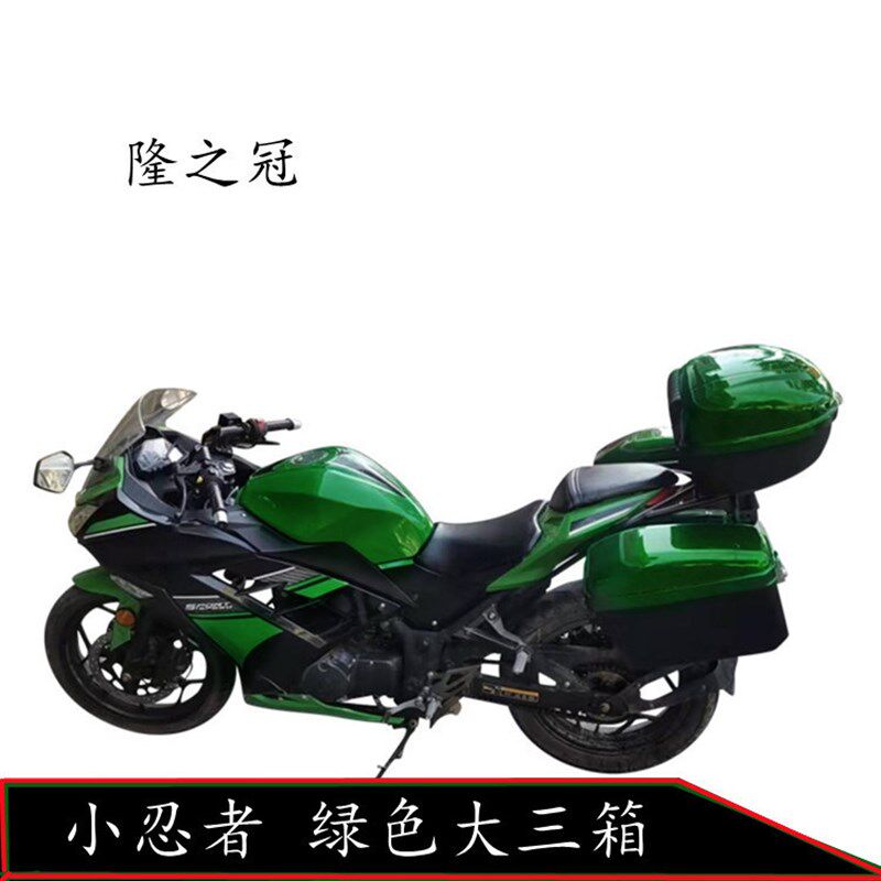 宝雕小忍者V6摩托车边箱  永源350  R3 枭风 国威 地平线后尾货架
