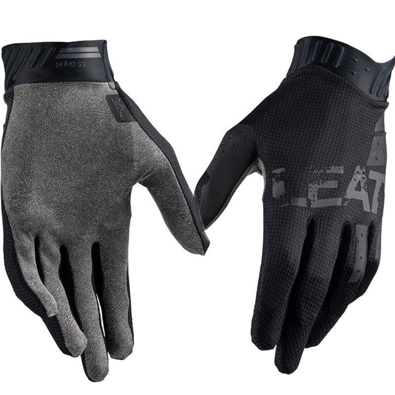 Leatt23越野摩托车下坡自行车自行车手套全指薄适合防滑山地自行