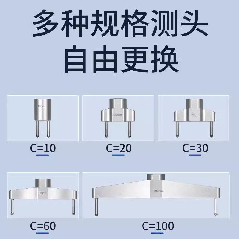数显半径规仪直径测量仪测圆度规弧面规r角规R规弧度规半径指示表