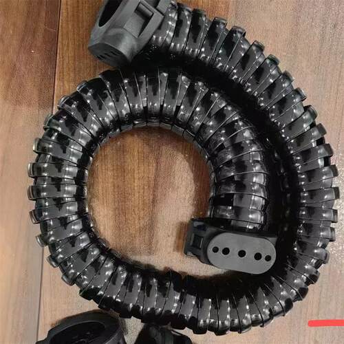 三维万向拖链机械手旋转拖链机器人专用侧开封闭式多维运动拖链