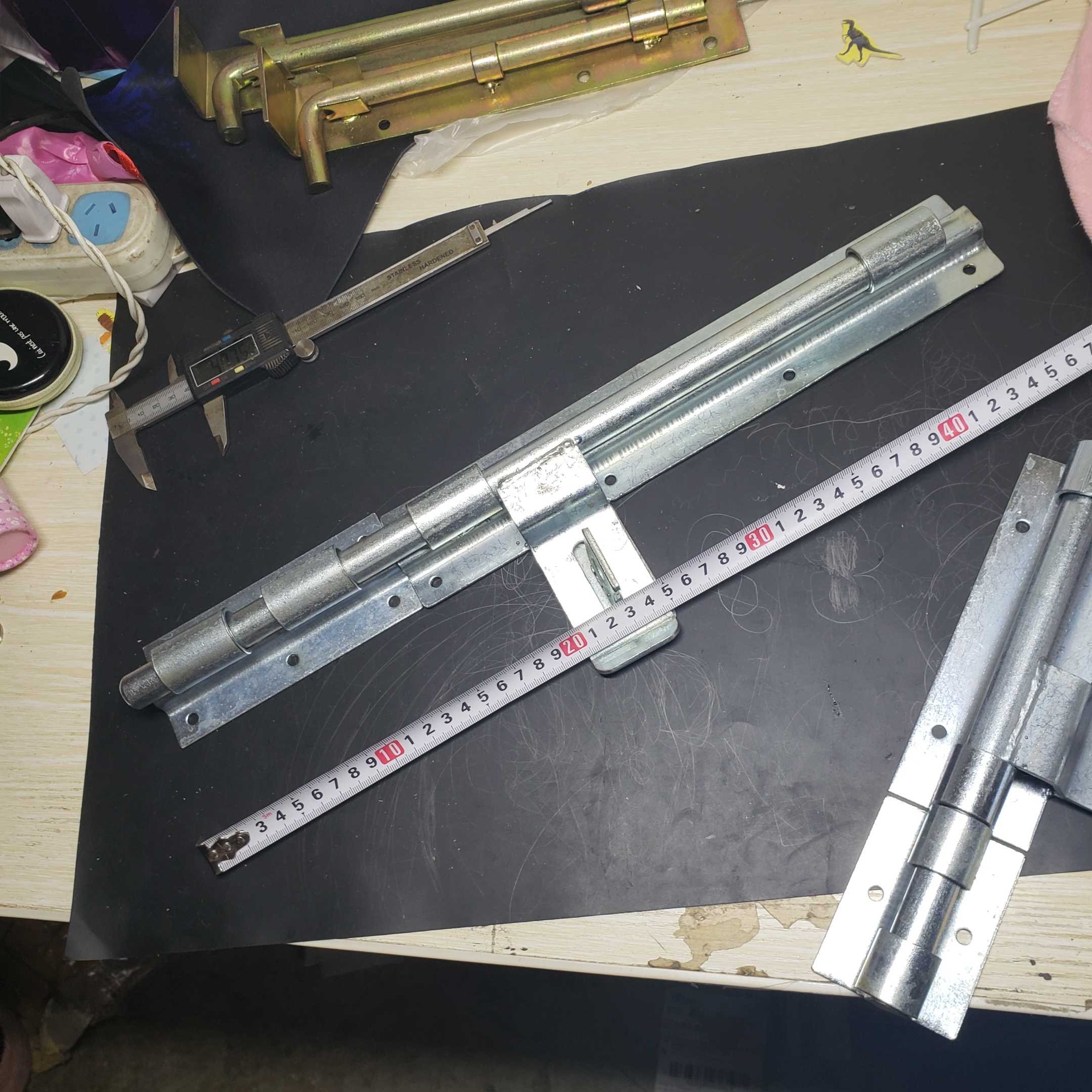 大门闩大门栓加厚门插销大铁门大木门,门闩加厚大插销门扣明装粗