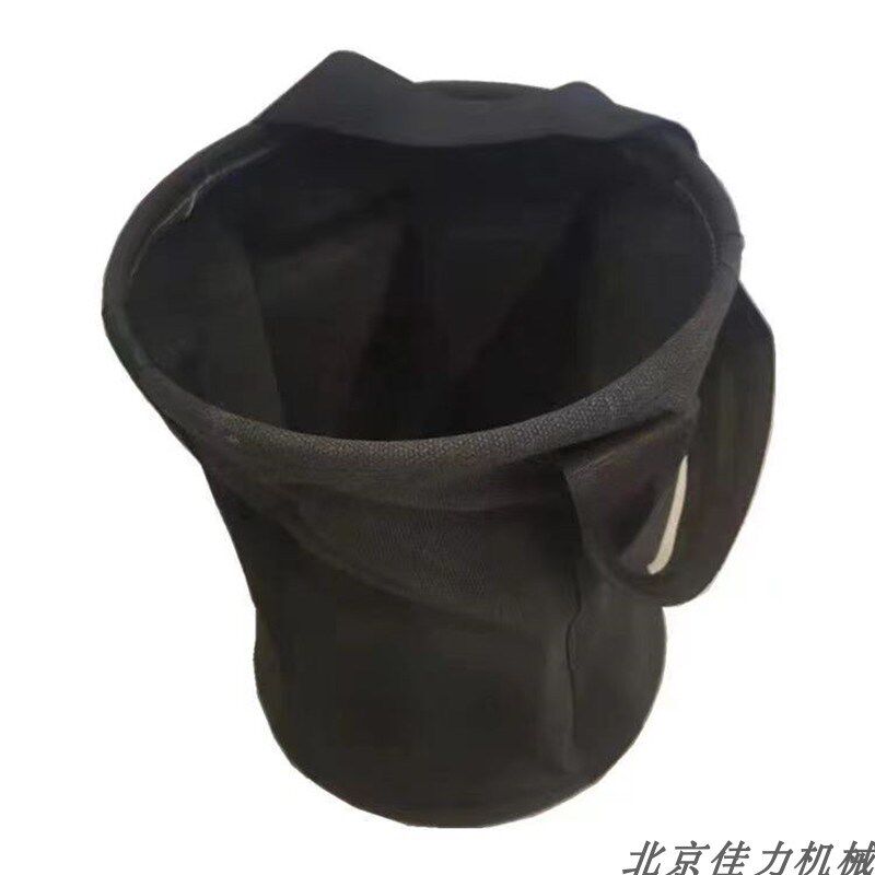 起重链条兜黑色圆桶手拉葫芦收纳袋加厚棉帆布袋口电动倒链袋子