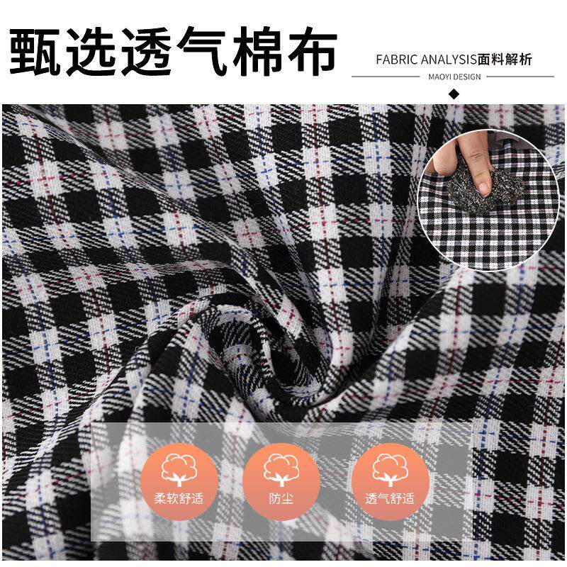 做饭围裙女2024新款韩式时尚厨房家用棉布透气罩衣餐饮专用工作服