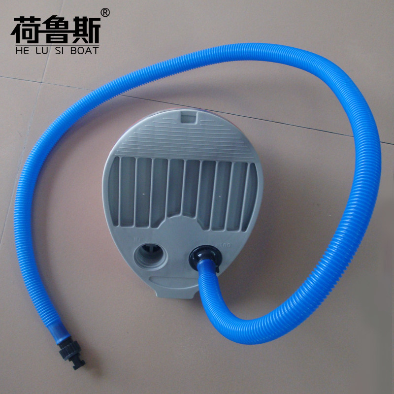 荷鲁斯橡皮艇特大号脚踏充气泵7000cc高压充气泵冲锋舟皮划艇充气