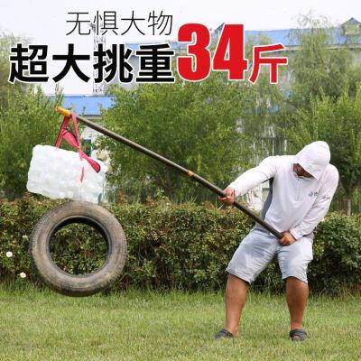 碳素抄 杆 6节超短收缩杆碳v钓箱可放网48cm超硬高 抄网杆竞技杆