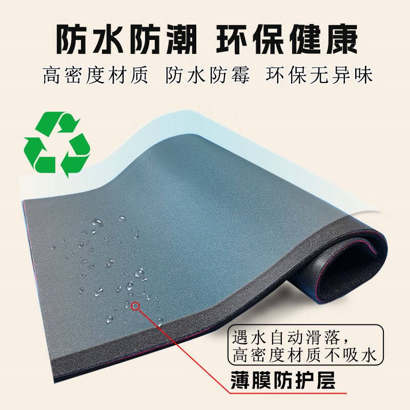 低频王汽车隔音棉 三合一全车隔音材料 丁基橡胶隔音减震垫