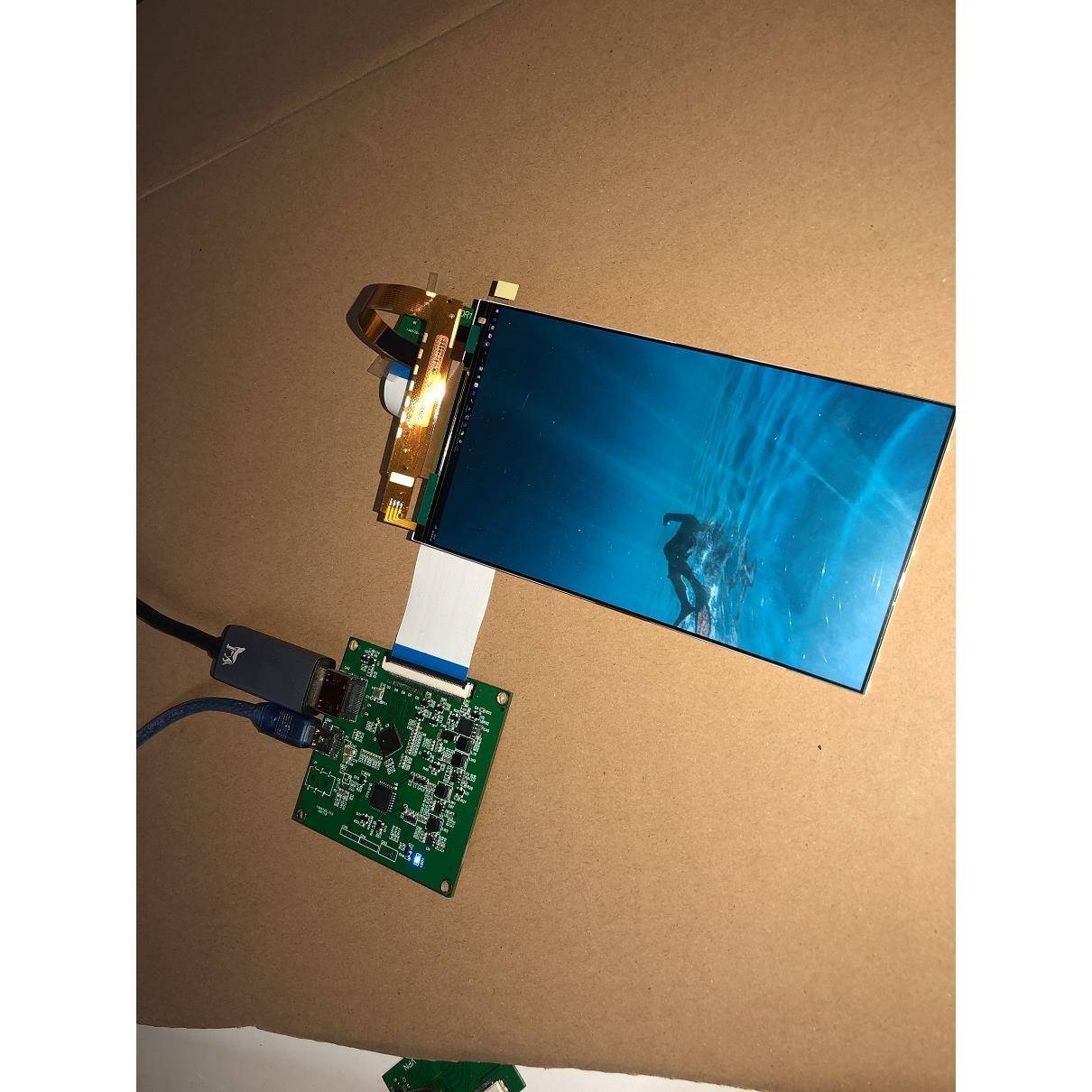 6寸 2K分辨率显示器套件MIPI驱动板 不闪屏 LS060R1SX01长期供货