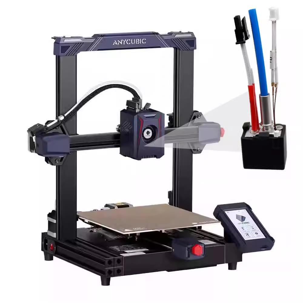 3D打印机配件纵维立方Kobra2打印黄铜喷嘴0.4mm挤出喷头热端套件