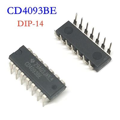 全新原装 CD4093BE CD4093 4093 直插DIP-14 集成电路 逻辑芯片IC