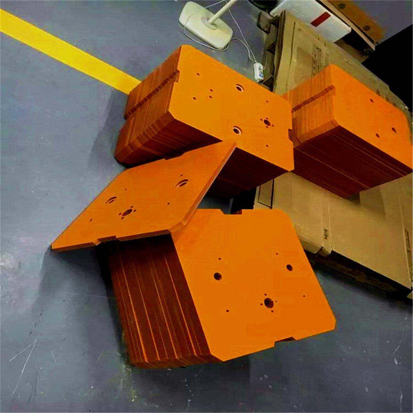 红色电木板加工绝缘板治具胶木板隔热耐高温防静电电木板加工定制