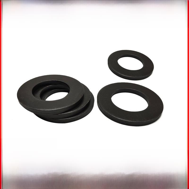 高强度黑化4.8.8级平板加厚加宽垫片M4-M64Hv200 300硬度