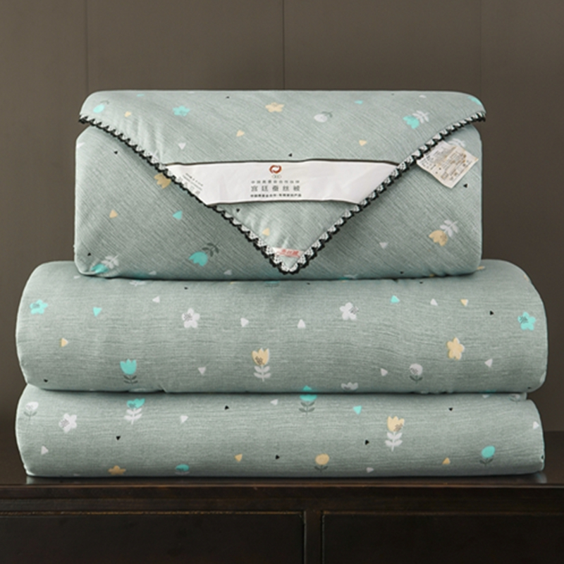 蚕丝被夏被空调被子4m斤春秋被芯6斤1.8米2.2m1.5米冬被2米8斤双