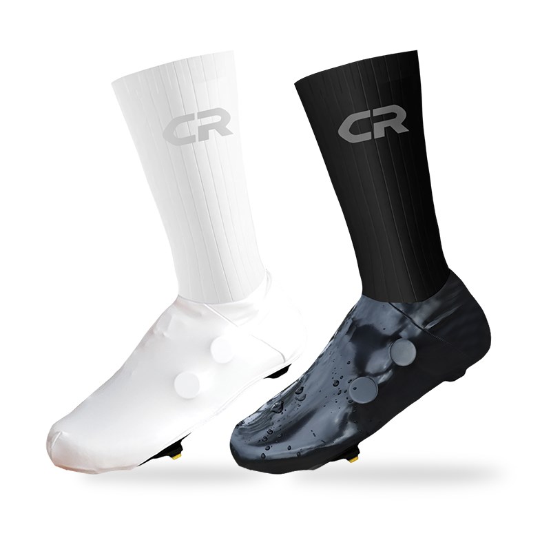 专业公路车气动款锁鞋套 iTT低风阻防风J防水泥沙自行车保暖PU鞋