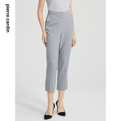 通勤皮尔卡丹女装长裤直筒西裤