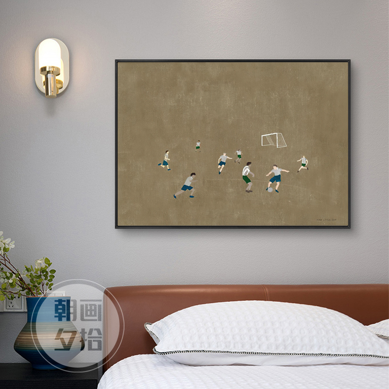 极速北欧文艺f装饰画现代简约客厅抽象挂画饭厅桌面摆画卧室组合