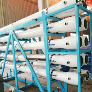 8寸1芯 6O芯RO反渗透膜膜壳海淡 极速8040玻璃钢膜壳4寸