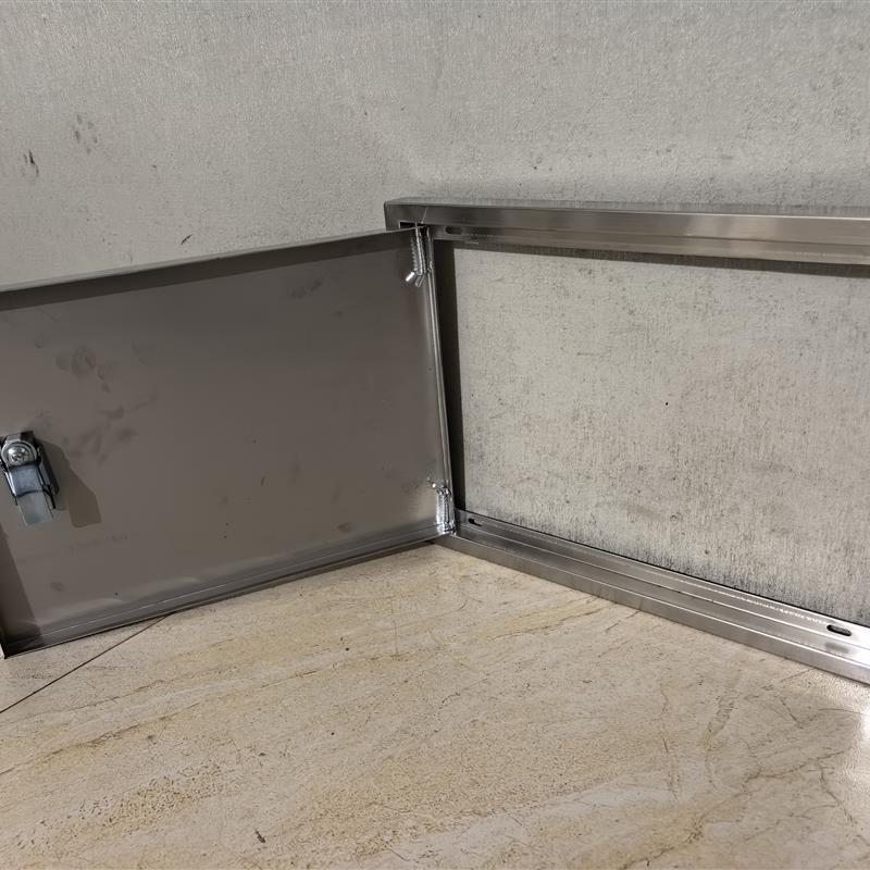不锈钢检修口水表箱装饰盖板弱强电箱门宽400*高300*深25现货可定图片