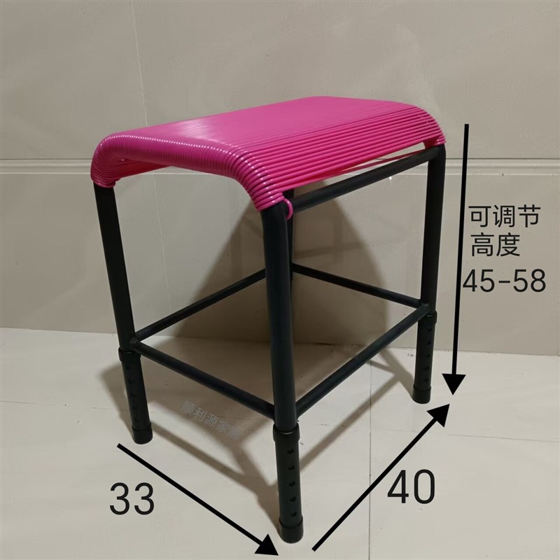 可升降缝纫机凳子靠背椅子坐垫久坐冰凉服装厂工厂员工专用椅子