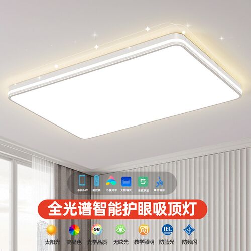客厅灯2025新款简约现代大厅大灯主灯led卧室吸顶灯中山灯具吊灯
