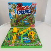 儿童益智趣味棋类闯关亲子游戏A立体蛇棋飞行棋锻炼孩子思维玩具