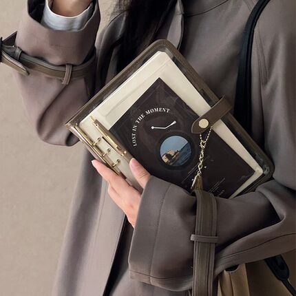 2025年新款高颜值A5活页笔记本A7手帐本商务办公T工作记事本日记