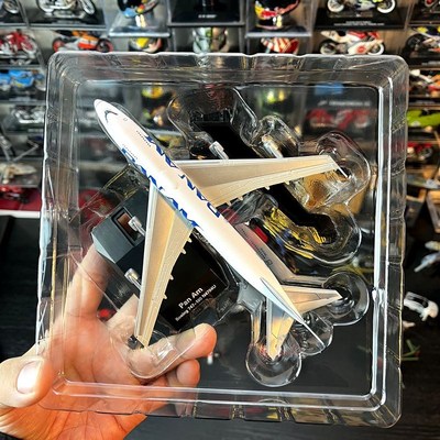 1:400比例合金飞机泛美航空波音74G7-100客机成品金属模型摆件