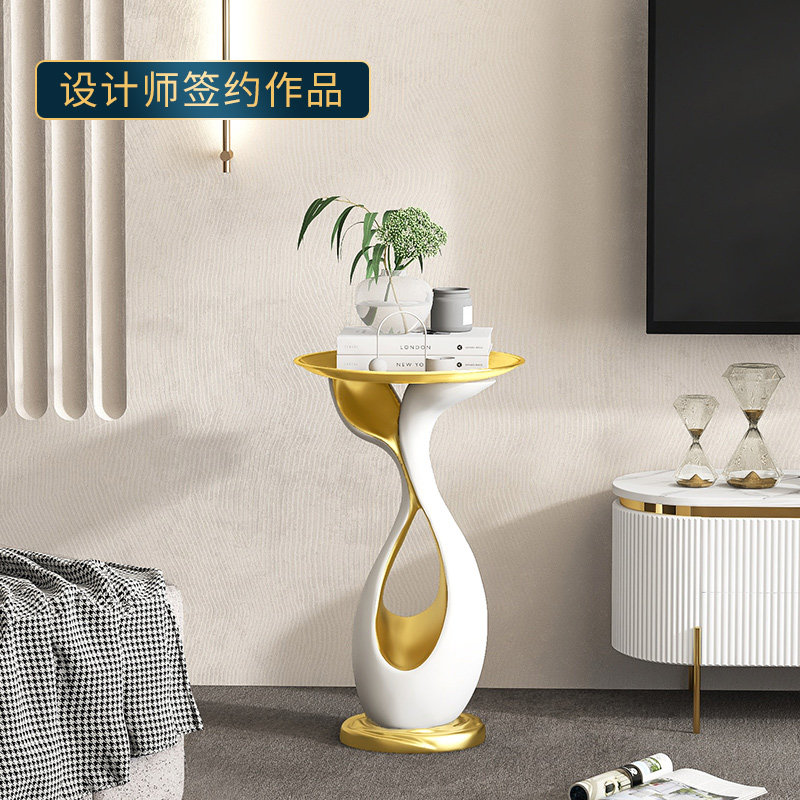 创意艺术大型落地摆件托盘轻奢z客厅电视柜沙发边搬家乔迁新居礼