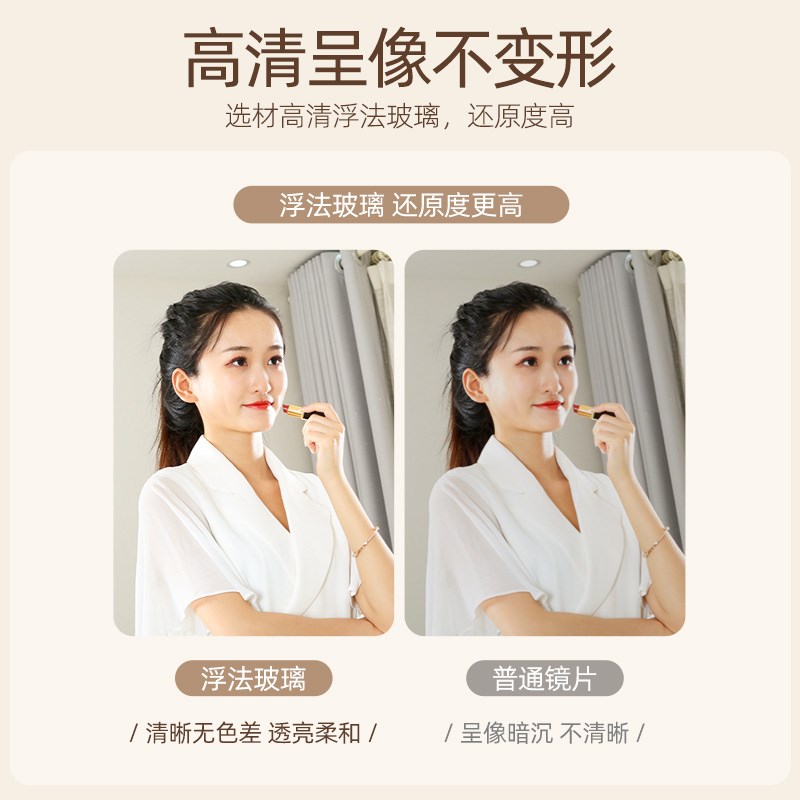 镜子上墙挂钩全h身镜壁挂式挂墙穿衣镜卧室入户玄关贴墙自粘试衣