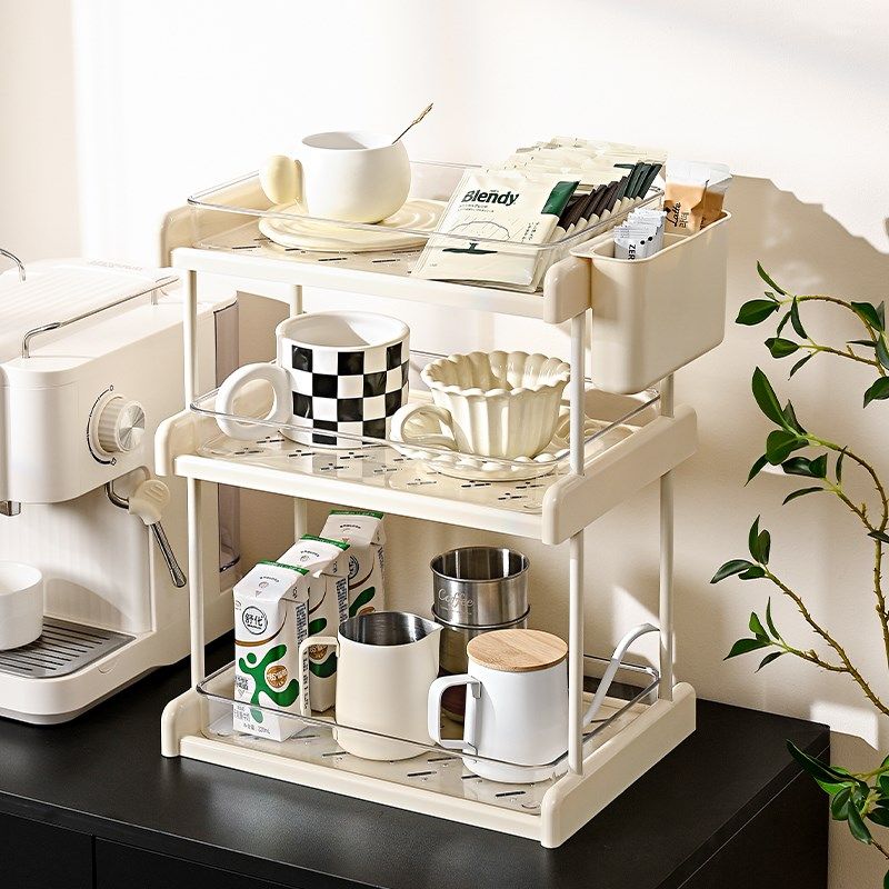 杯子收纳置物架杯架厨房台面放杯具咖啡杯茶杯P水杯沥水盒放置架,厨房/烹饪用具,厨房置物架/置物柜/角架,淘宝优惠券,粉丝福利购,淘宝优惠卷