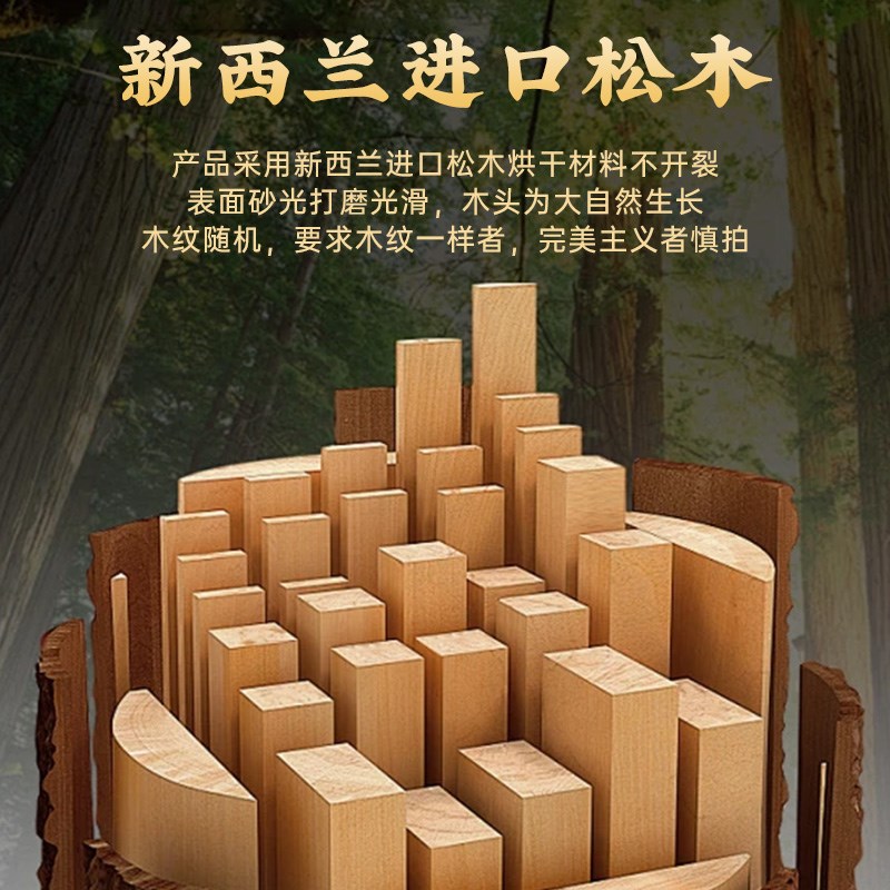 桌腿垫高床脚垫木块支撑脚实木沙发脚G垫床腿柜脚增高家具增高垫