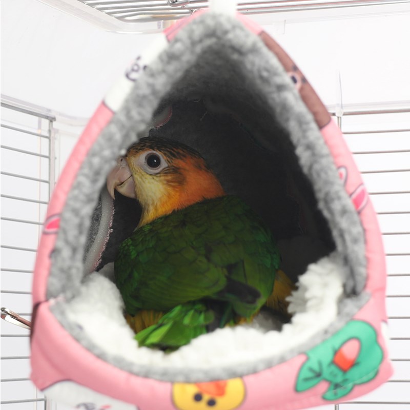 玄凤鹦鹉冬天保暖窝保温鸟窝牡丹B鹦鹉窝鹦鹉过冬神器鸟巢棉窝大