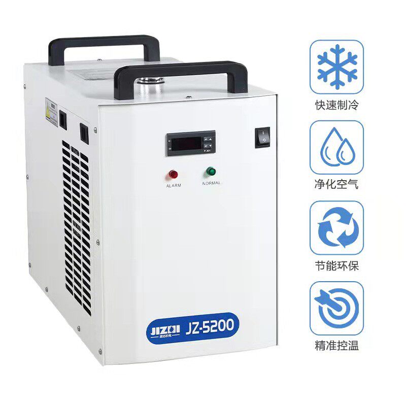 新款工业冷水机小型JZ3000激光焊G机切割雕刻冷水机循环水箱主轴