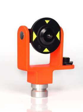 全站仪QYY小棱校镜120中间水泡自动准款迷你棱镜工棱程测量反射小