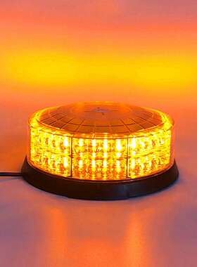 4LED汽车吸顶吸顶L64LED汽E灯D灯爆闪警2示车6顶灯12-4V工程车顶