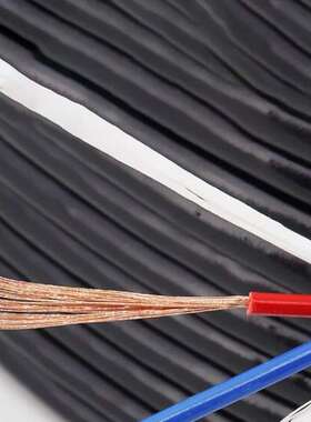 宝国标讯电QRF源线监控电全阻铜rvv护套线2芯-8芯燃软线100米200